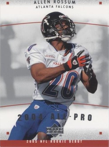 2005 Upper Deck Rookie Debut Allen Rossum #AP-27