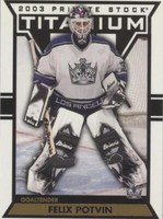 2002-03 Pacific Private Stock Titanium - Felix Potvin #51