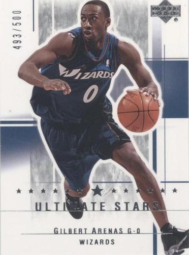 2003-04 Upper Deck Ultimate Collection - Gilbert Arenas #190
