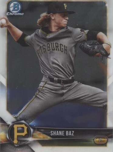 2018 Bowman Chrome - Shane Baz #BCP201