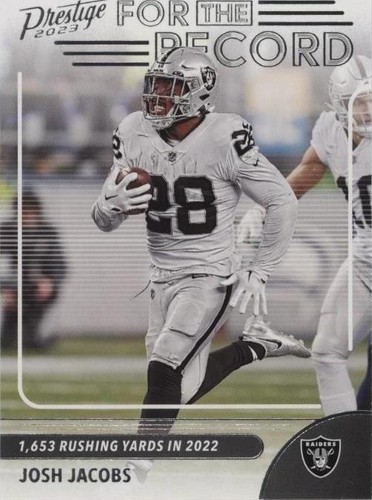 2023 Panini Prestige Josh Jacobs #5