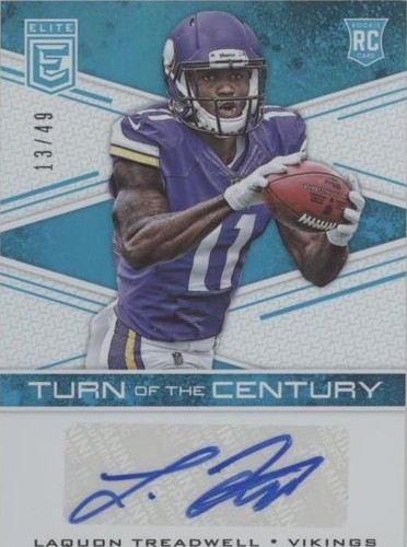 2016 Donruss Elite Laquon Treadwell #TCA-LT