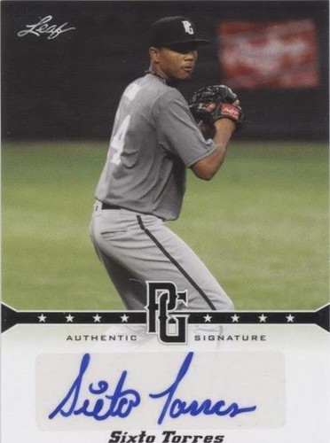 2013 Leaf Perfect Game Showcase - Sixto Torres #A-ST1
