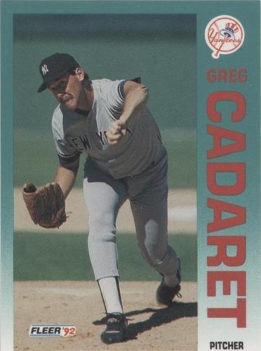 1992 Fleer - Greg Cadaret #222