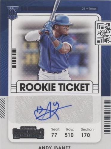 2021 Panini Contenders - Andy Ibanez #202