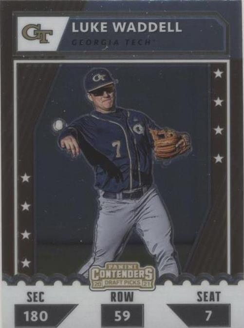 2021 Panini Elite Extra Edition - Luke Waddell #CTO-LW