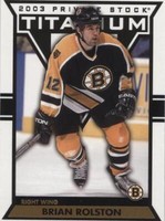 2002-03 Pacific Private Stock Titanium - Brian Rolston #8