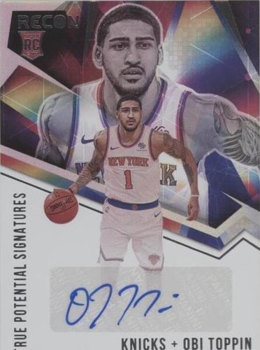 2020-21 Panini Recon - Obi Toppin #TPS-OBI