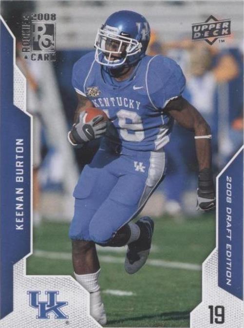 2008 Upper Deck Draft Edition Keenan Burton #58