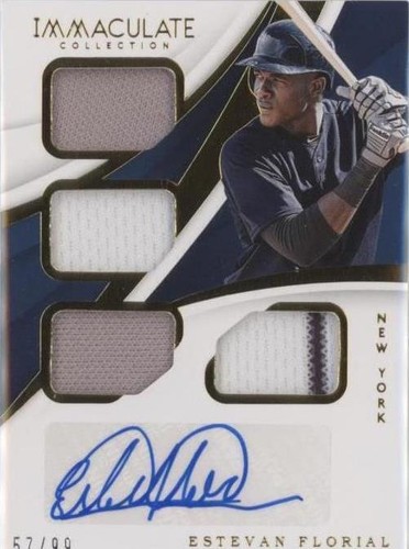 2018 Panini Immaculate Collection - Estevan Florial #QMA-EF