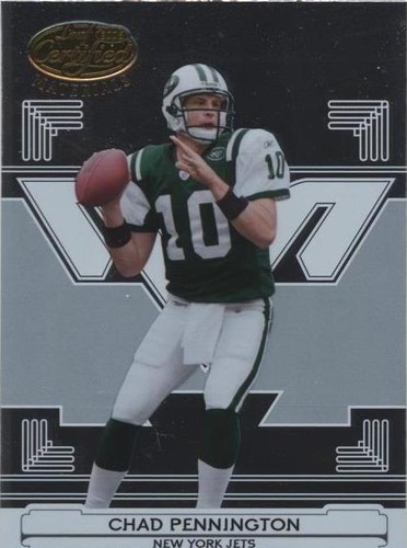 2006 Leaf Certified Materials Chad Pennington #100