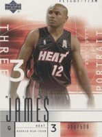 2001-02 Upper Deck Flight Team - Mike James #94