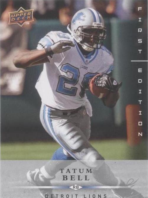 2008 Upper Deck First Edition Tatum Bell #49