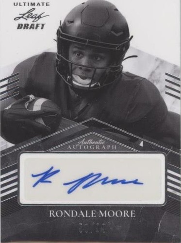 2021 Leaf Ultimate Draft Rondale Moore #PA-RM1