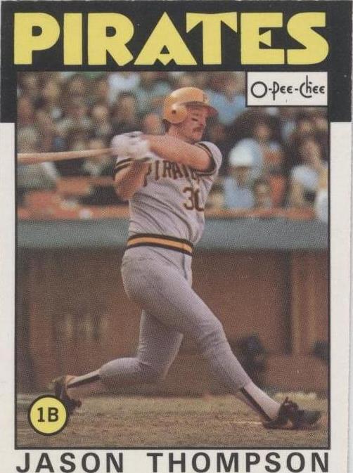 1986 O-Pee-Chee - Jason Thompson #153