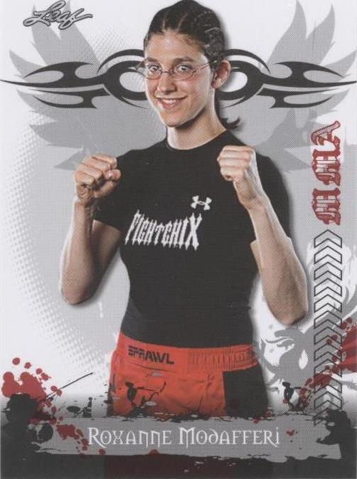 2010 Leaf MMA - Roxanne Modafferi #21