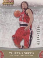 2007-08 Topps Trademark Moves - Taurean Green #99