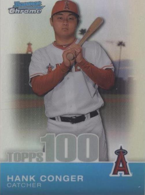 Bowman Chrome 2010 - Hank Conger #TPC99
