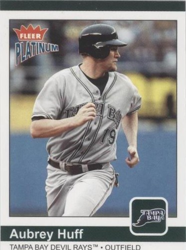 2004 Fleer Platinum - Aubrey Huff #100
