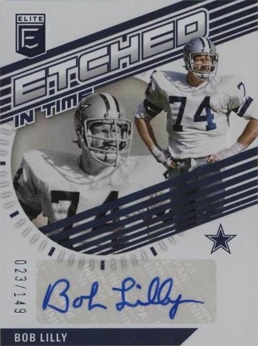 2023 Panini Donruss Elite Bob Lilly #ET-BL