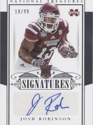 2015 Panini National Treasures College Josh Robinson #254