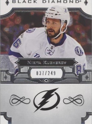 2017-18 Upper Deck Black Diamond - Nikita Kucherov #BDB-NK