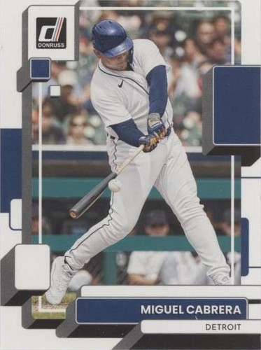 2022 Panini Donruss - Miguel Cabrera #212