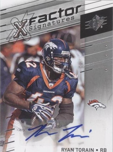 2009 SPx Ryan Torain #X-RT
