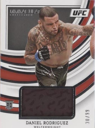 2022 Panini Immaculate Collection UFC - Daniel Rodriguez #FN-DRZ2