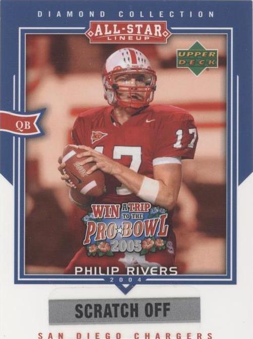 2004 Upper Deck Diamond Collection All-Star Lineup Philip Rivers #AS4