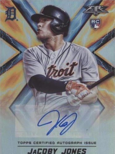 2017 Topps Fire - Jacoby Jones #FA-JJ