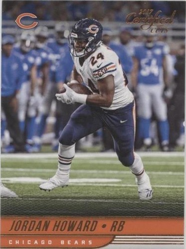 2017 Panini Certified Cuts Jordan Howard #27