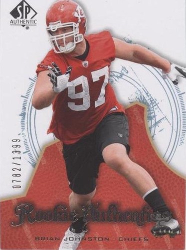 2008 SP Authentic Brian Johnston #155