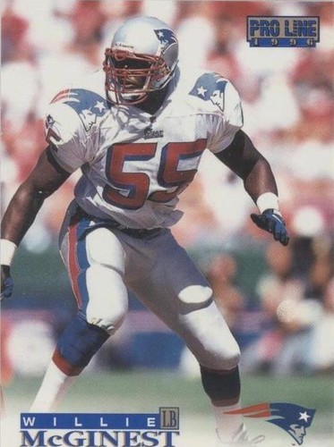 1996 Pro Line Willie McGinest #247