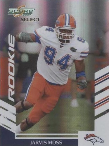 2007 Score Select Jarvis Moss #396