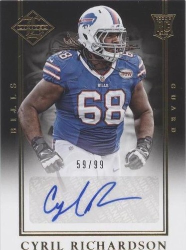 2014 Panini Limited Cyril Richardson #113