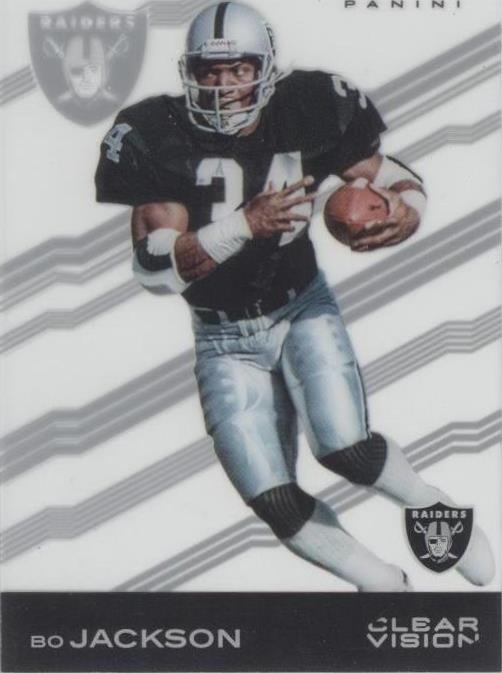 Panini Clear Vision Bo Jackson #42 2015