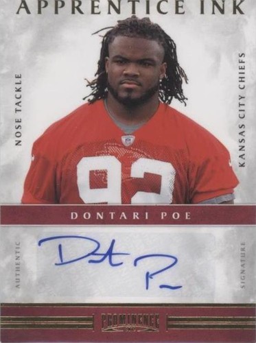 2012 Panini Prominence Dontari Poe #11