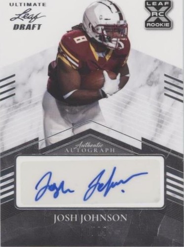 2021 Leaf Ultimate Draft Josh Johnson #BA-JJ1