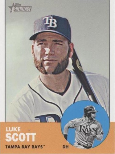 2012 Topps Heritage High Numbers - Luke Scott #H662