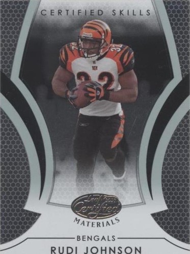 2007 Leaf Certified Materials Rudi Johnson #CS-9