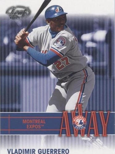 2004 Leaf - Vladimir Guerrero #A-7