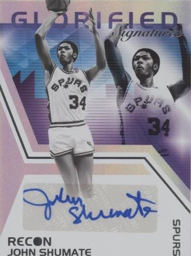 2020-21 Panini Recon - John Shumate #GS-JSM