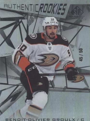 2021-22 Upper Deck SP Game Used - Benoit-Olivier Groulx #191
