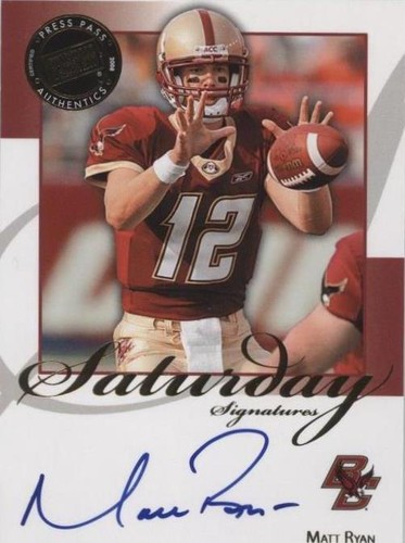 2008 Press Pass Legends Matt Ryan #SS-MR