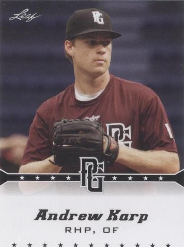 2013 Leaf Perfect Game Showcase - Andrew Karp #159