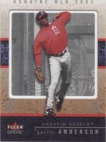 2003 Fleer Genuine - Garret Anderson #96