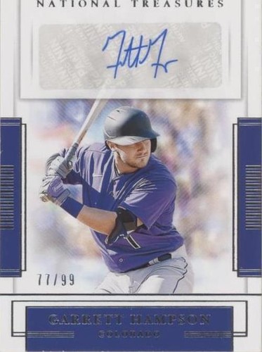 2020 Panini National Treasures - Garrett Hampson #S-GH