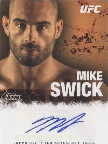 2010 Topps UFC Series 4 - Mike Swick #FA-MS