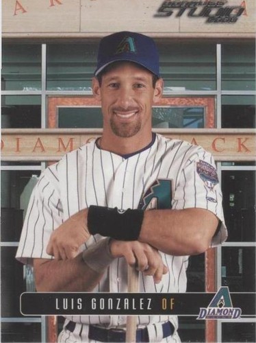 2003 Donruss Studio - Luis Gonzalez #98